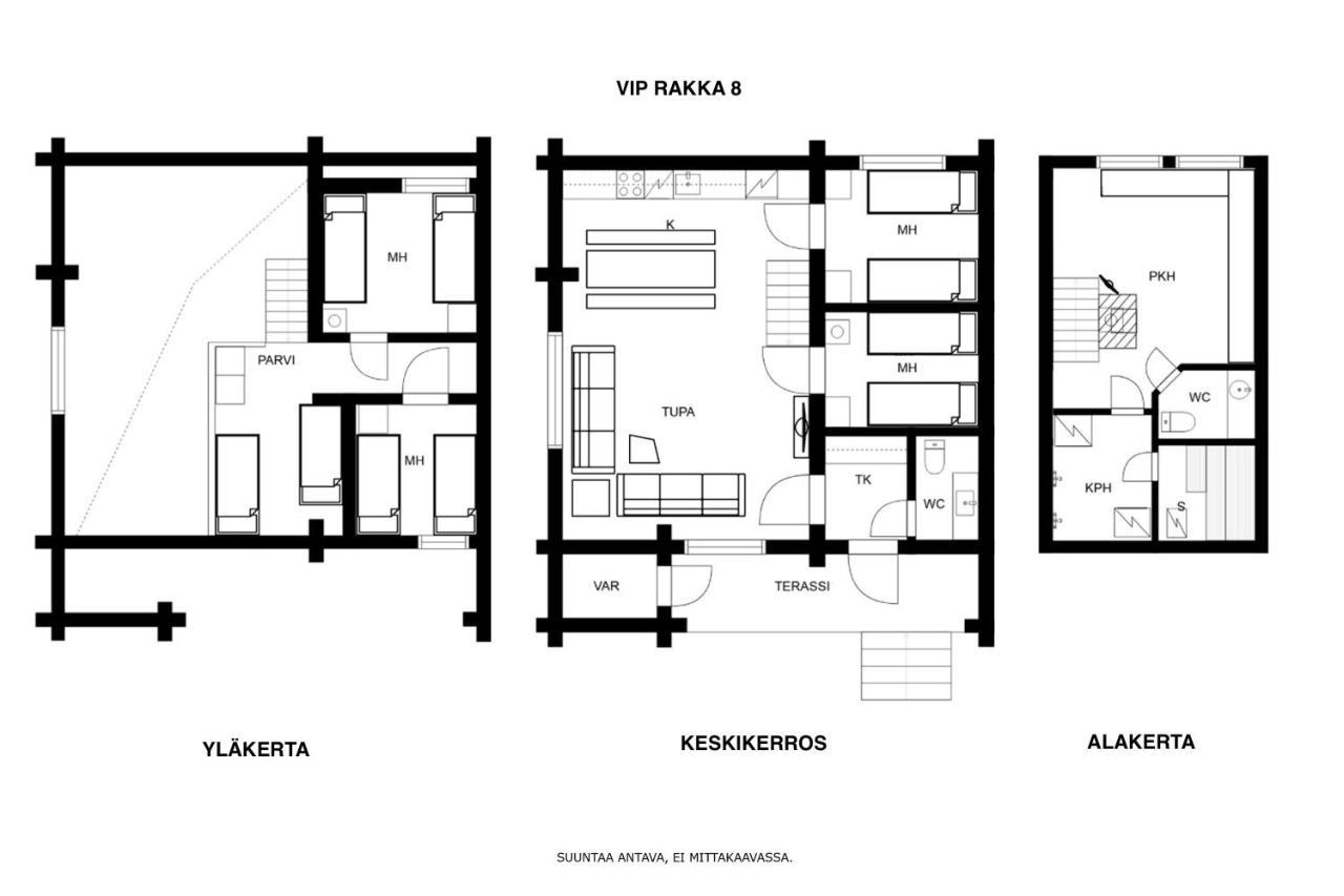Vip Rakka Villas 7 & 8 Levi Ngoại thất bức ảnh